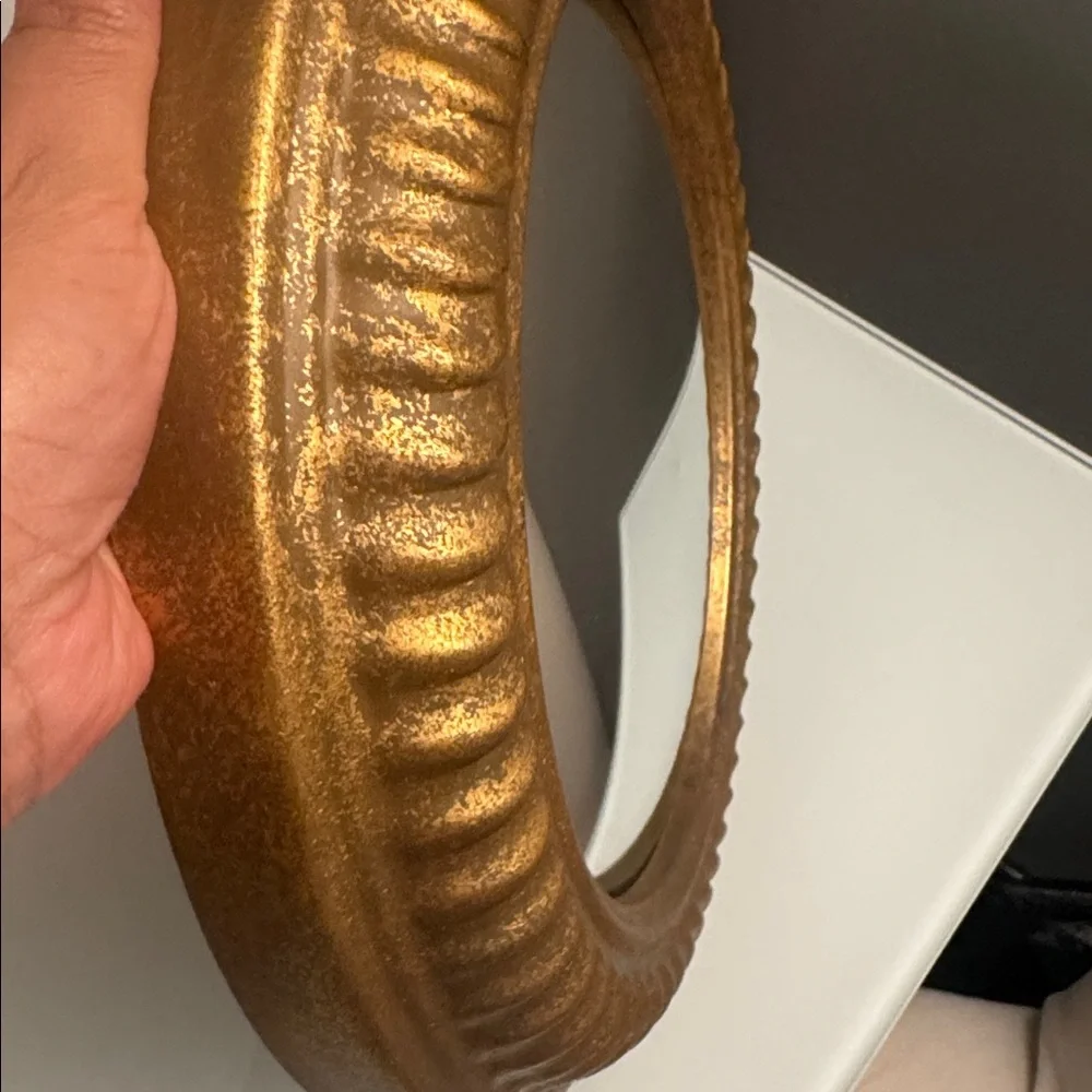 FINAL SALE‼️Two’s Company Gold Wall Mirror